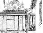chevet de cathédrale-2002-tablette graphique